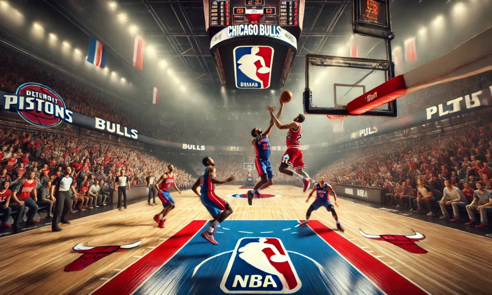 chicago bulls vs detroit pistons match player stats