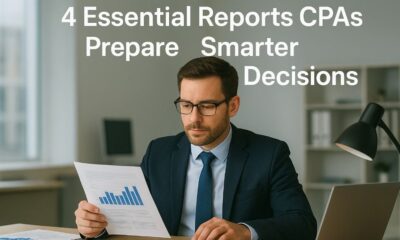 4 Essential Reports CPAs Prepare For Smarter Decisions