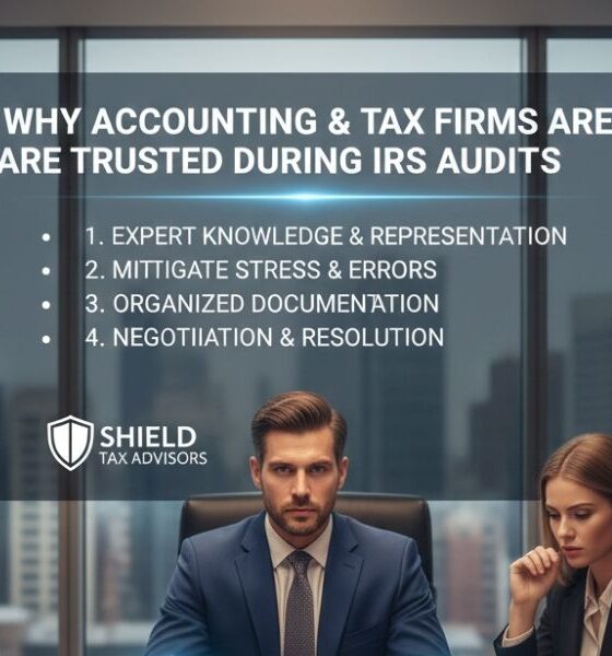 Why Accounting And Tax Firms Are Trusted During IRS Audits