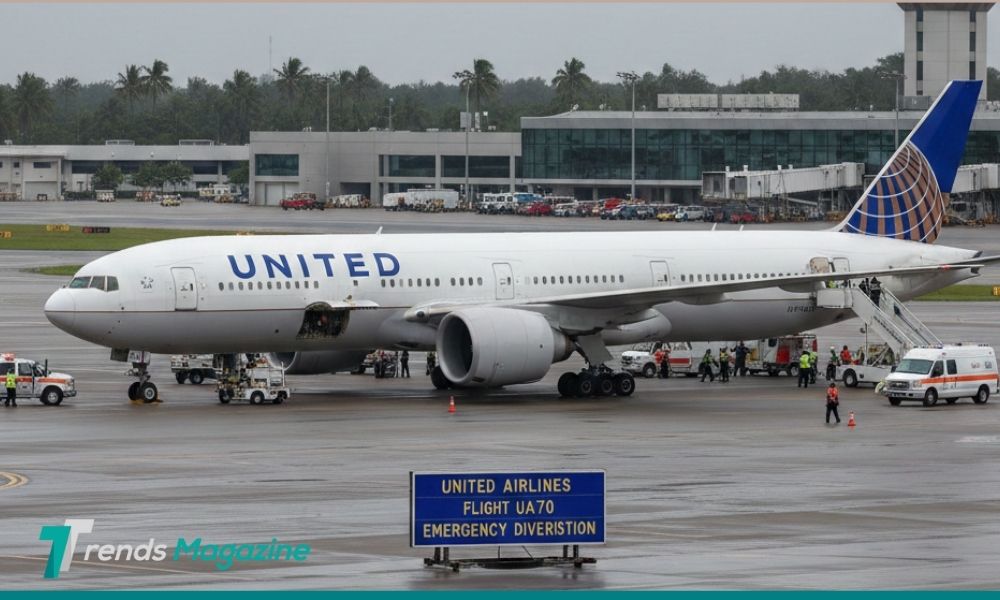 United Airlines Flight UA770 Emergency Diversion