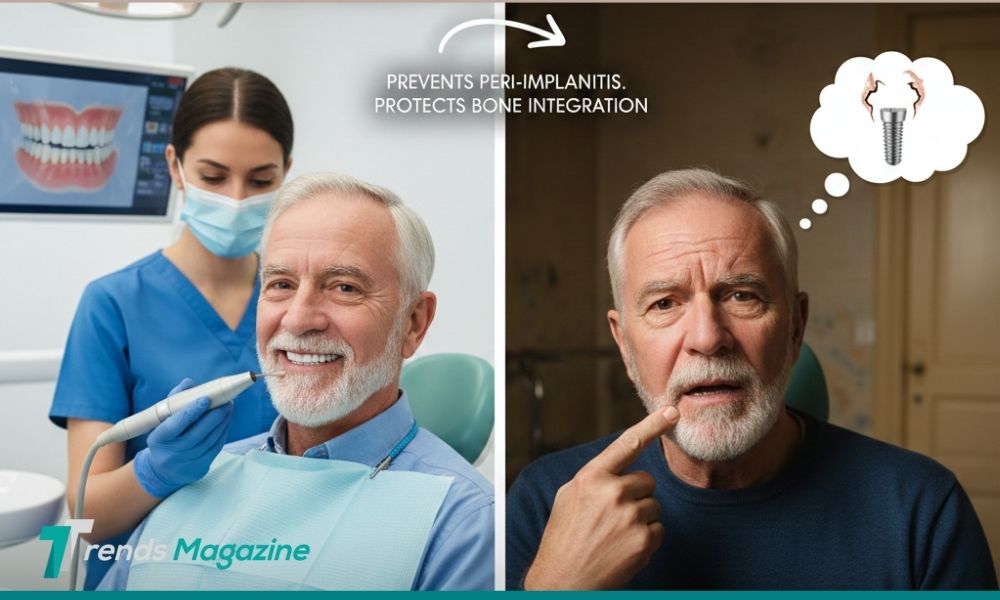 How Regular Dental Cleanings Support Long Term Implant Success