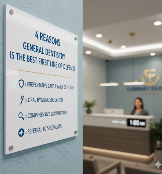 4 Reasons General Dentistry Is The Best First Line Of Defense