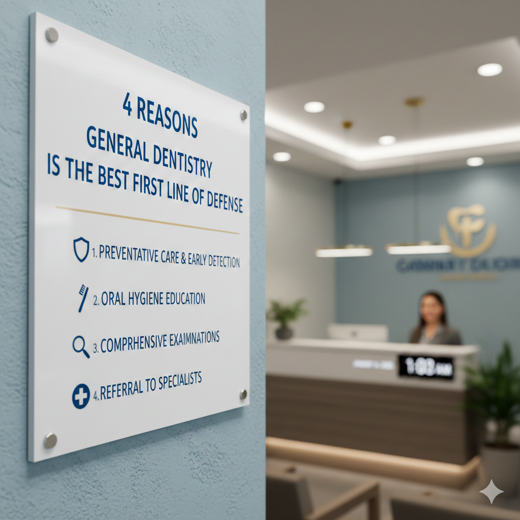4 Reasons General Dentistry Is The Best First Line Of Defense