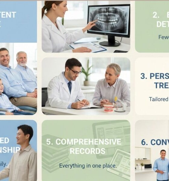 6 Benefits Of Having One General Dentist Throughout Your Life