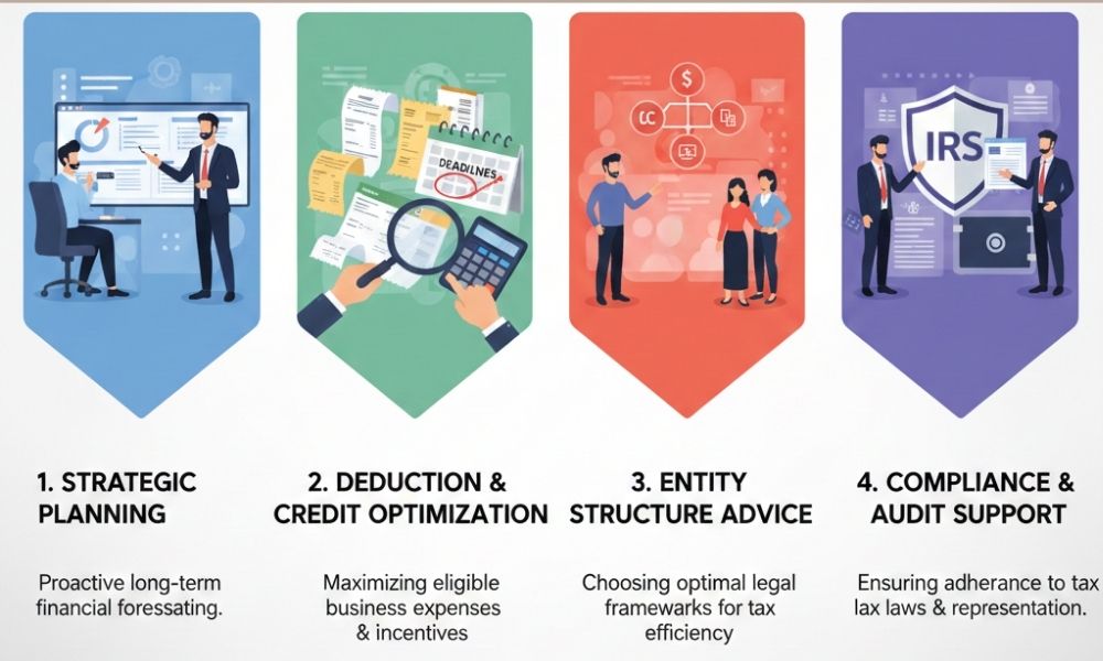 4 Ways Accounting Firms Help Reduce Tax Liabilities