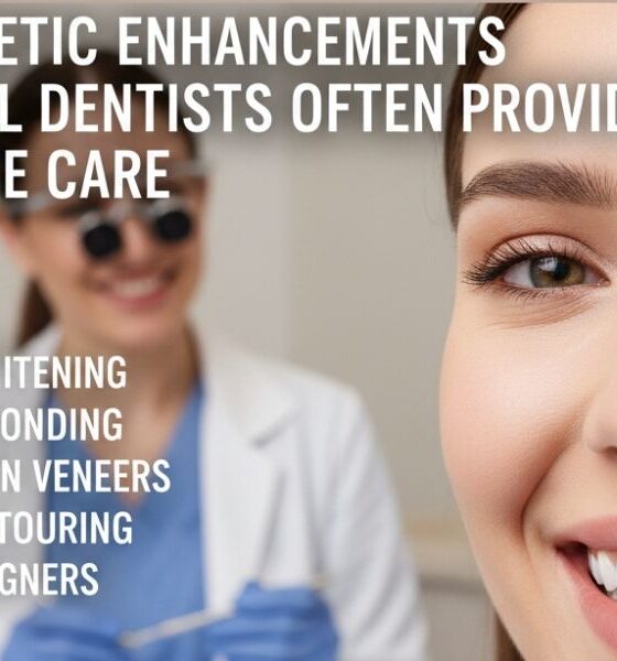 5 Cosmetic Enhancements General Dentists Often Provide In Routine Care