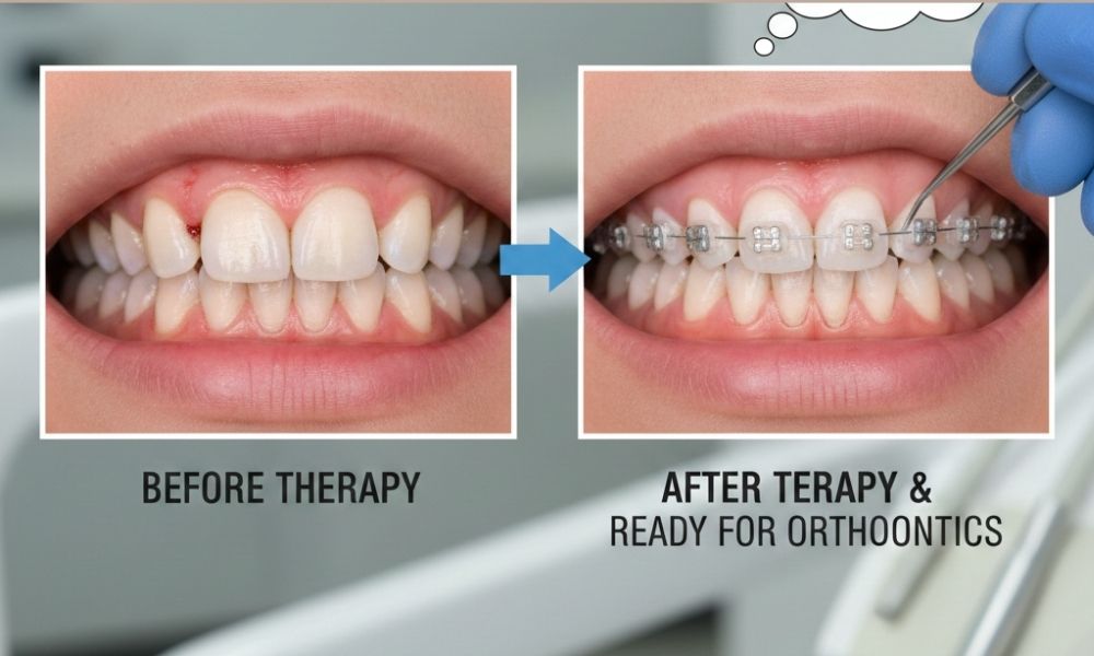 How Periodontal Therapy Prepares Patients For Orthodontics