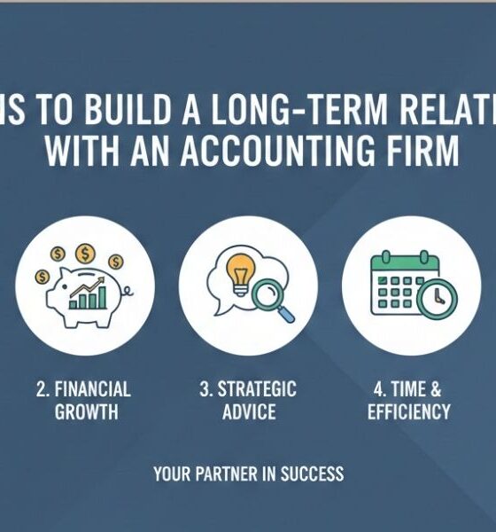 5 Reasons To Build A Long-Term Relationship With An Accounting Firm