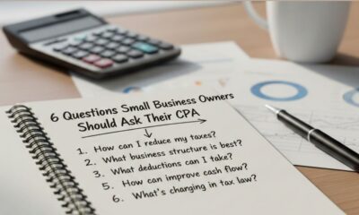 6 Questions Small Business Owners Should Ask Their CPA