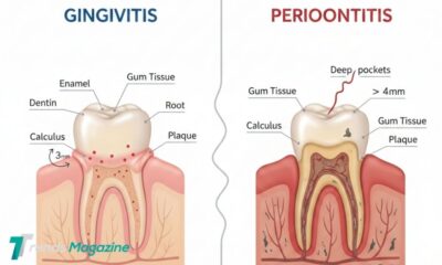 gingivitis vs periodontitis