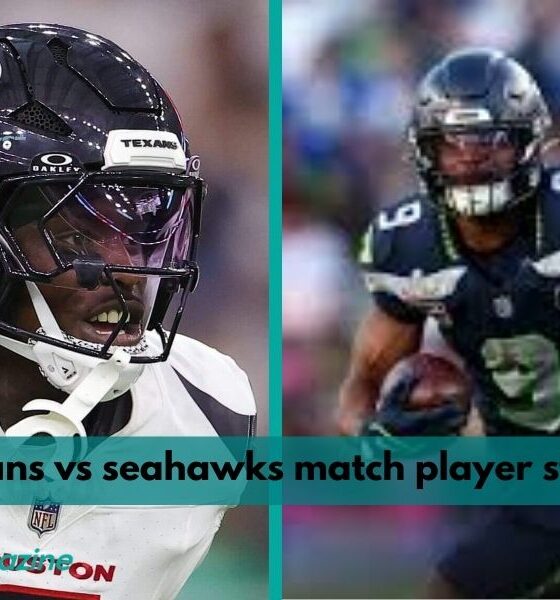 texans vs seahawks match player stats