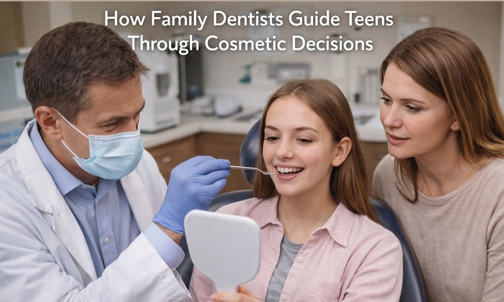 How Family Dentists Guide Teens Through Cosmetic Decisions