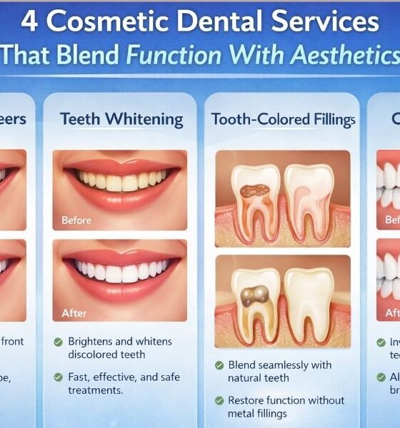 4 Cosmetic Dental Services That Blend Function With Aesthetics