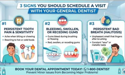 3 Signs You Should Schedule A Visit With Your General Dentist
