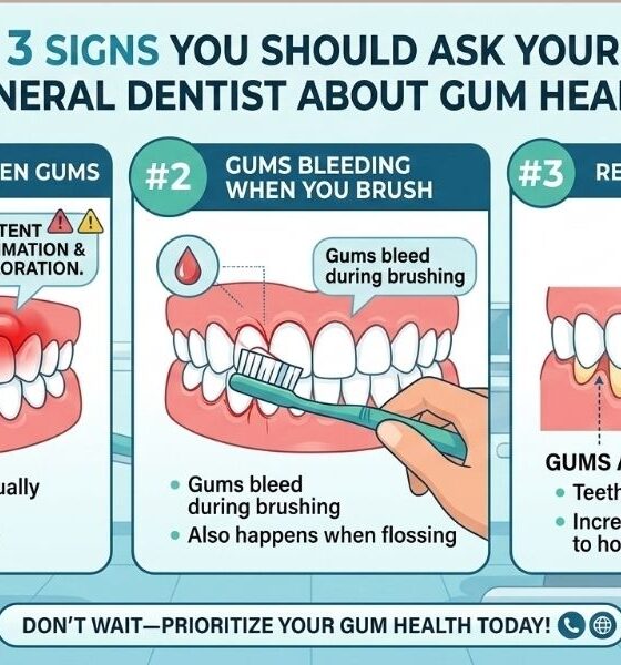 3 Signs You Should Ask Your General Dentist About Gum Health