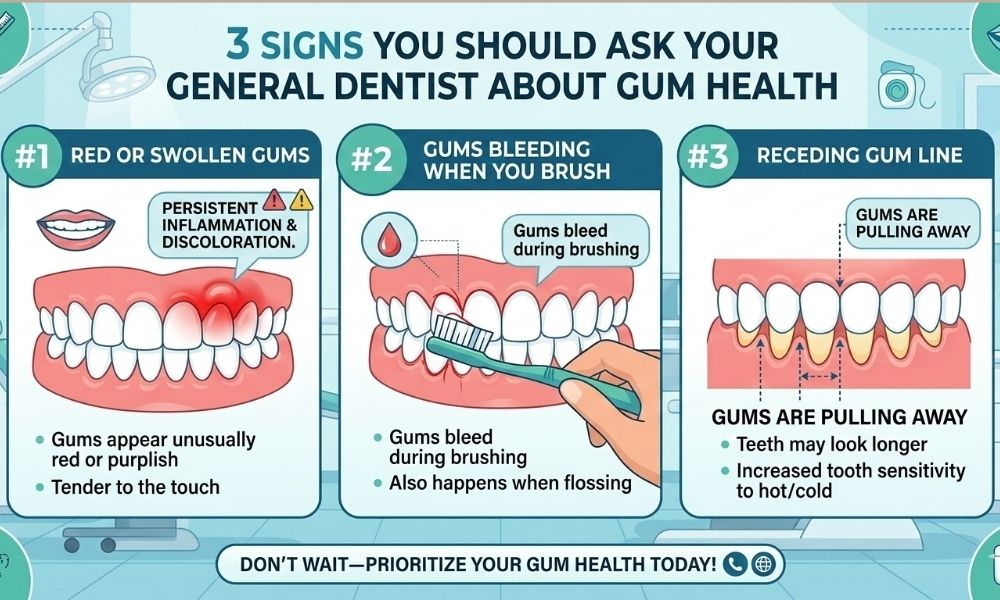 3 Signs You Should Ask Your General Dentist About Gum Health