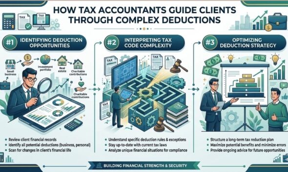 How Tax Accountants Guide Clients Through Complex Deductions