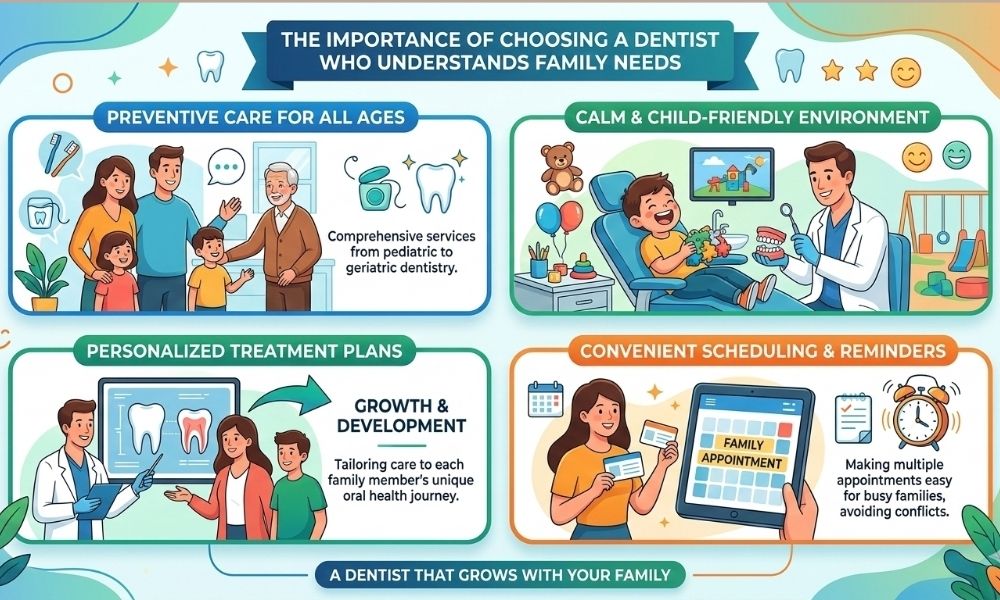 The Importance Of Choosing A Dentist Who Understands Family Needs