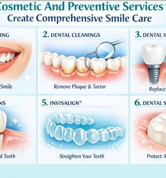 6 Cosmetic And Preventive Services That Create Comprehensive Smile Care