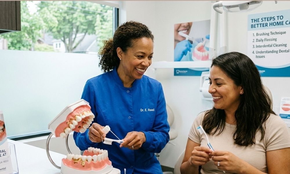 How General Dentistry Promotes Better Oral Hygiene At Home