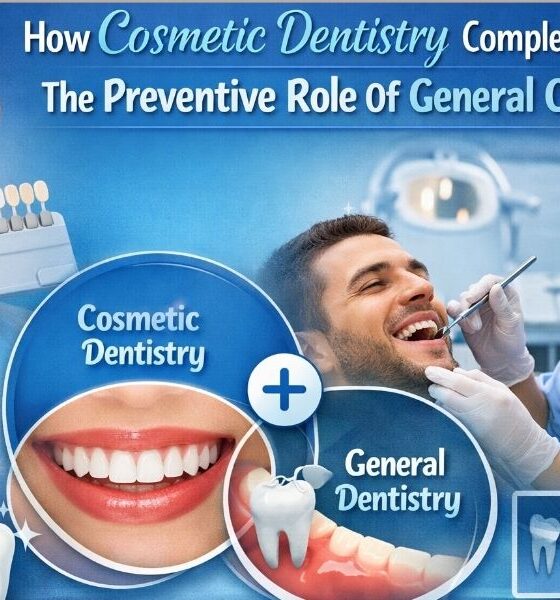 How Cosmetic Dentistry Complements The Preventive Role Of General Care
