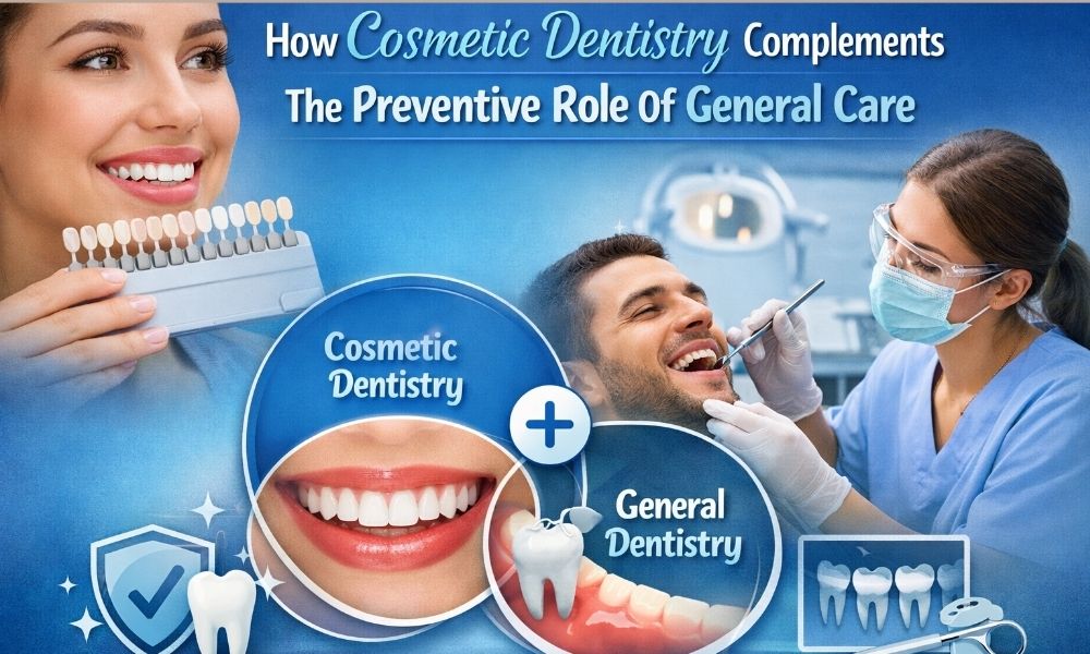 How Cosmetic Dentistry Complements The Preventive Role Of General Care