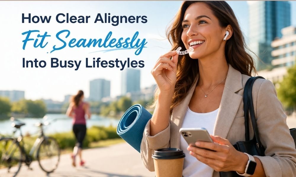How Clear Aligners Fit Seamlessly Into Busy Lifestyles