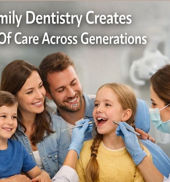 How Family Dentistry Creates Continuity Of Care Across Generations
