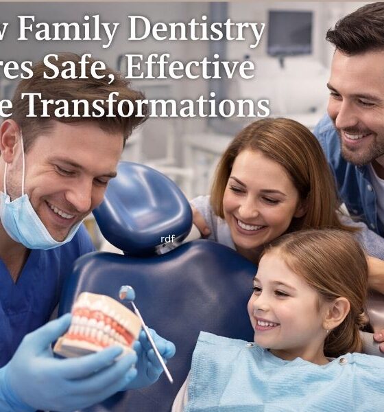 How Family Dentistry Ensures Safe, Effective Smile Transformations