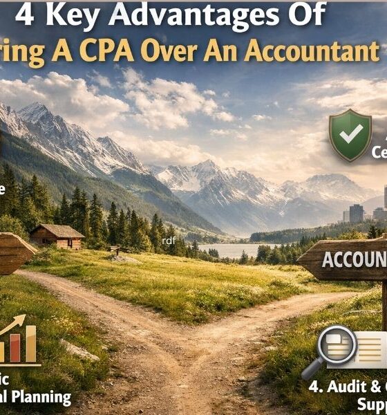 4 Key Advantages Of Hiring A Cpa Over An Accountant