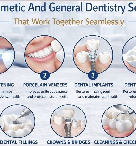 6 Cosmetic And General Dentistry Services That Work Together Seamlessly
