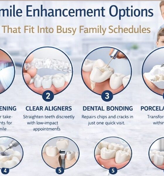 6 Smile Enhancement Options That Fit Into Busy Family Schedules