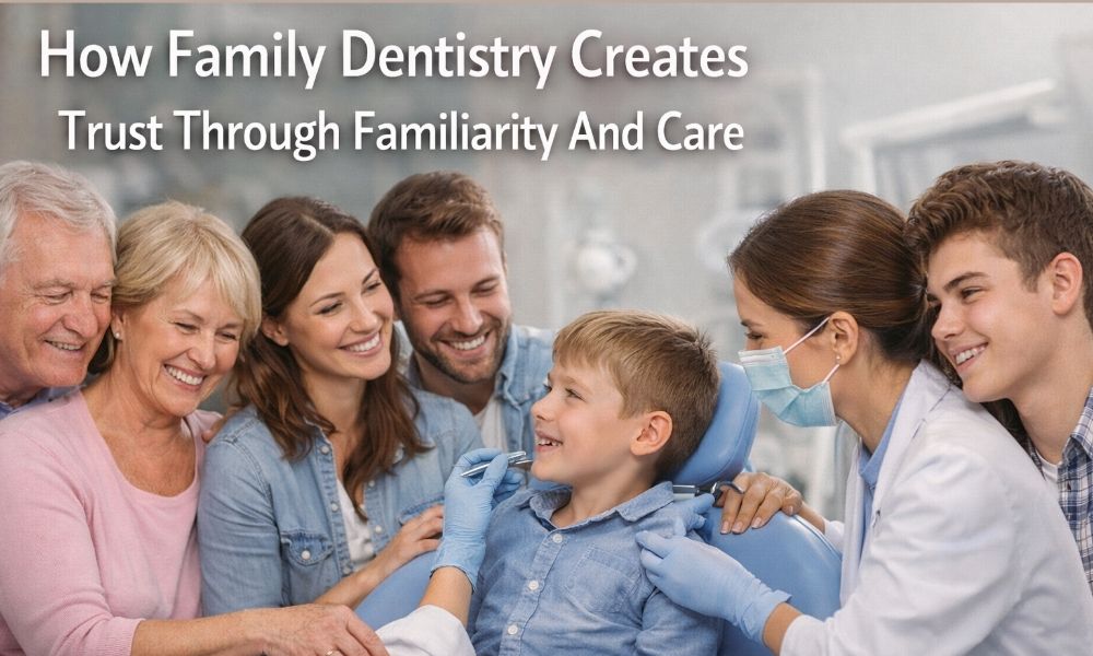How Family Dentistry Creates Trust Through Familiarity And Care