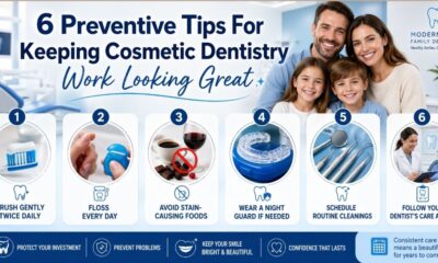 6 Preventive Tips For Keeping Cosmetic Dentistry Work Looking Great