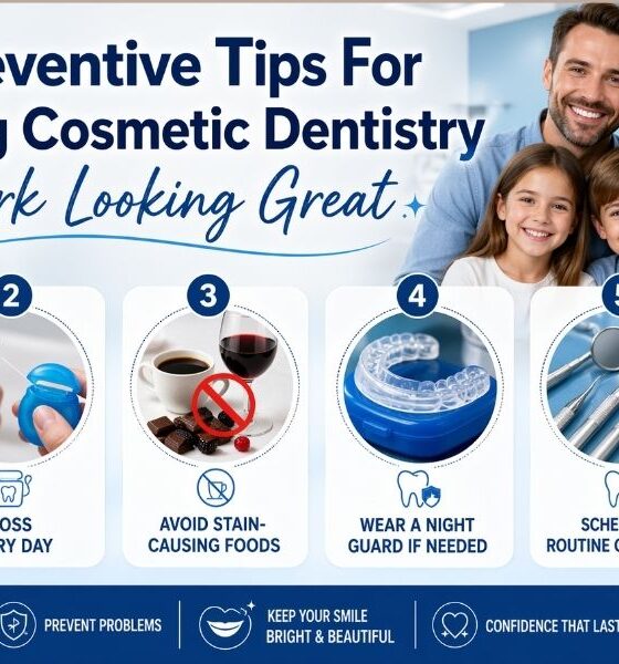 6 Preventive Tips For Keeping Cosmetic Dentistry Work Looking Great